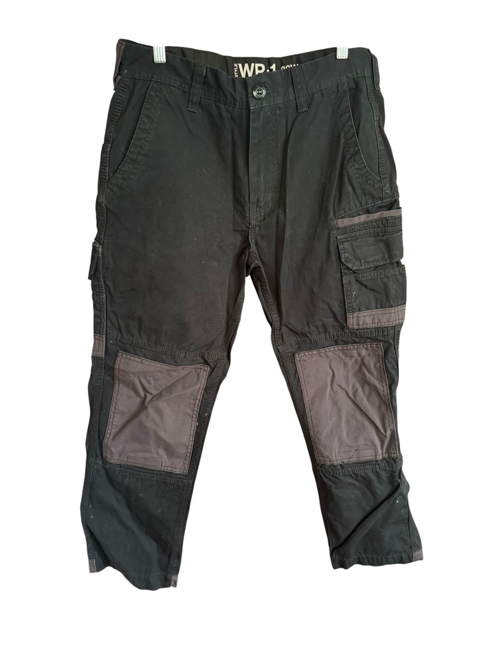 FXD Workwear WP-1 Canvas Utility Pants in black size 32x30